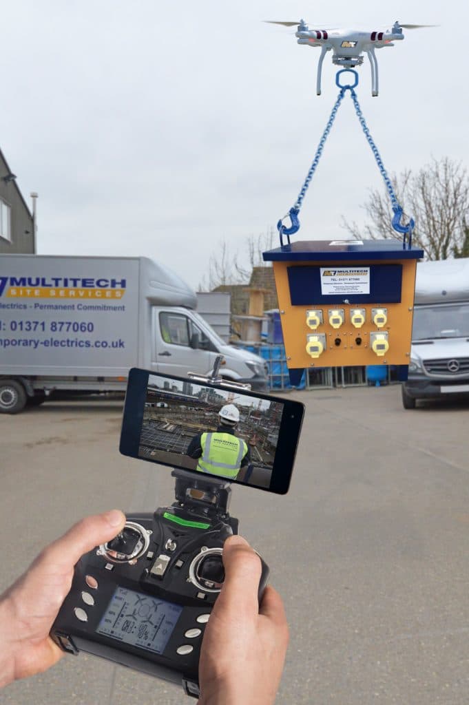 Multitech Site Services Drone Delivery System